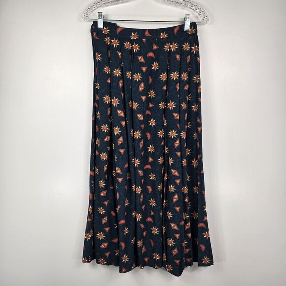 Pendleton Classic Vintage Women's Size 8 Long Skirt Moon Sun - Picture 3 of 9